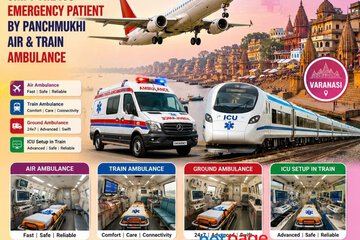 Panchmukhi Air Ambulance Provide the Best Medical Evacuation from Varanasi