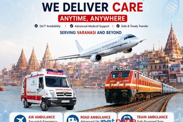 Panchmukhi Best Patient Shifting Ambulance in Varanasi - Get Immediate Ambulance Support